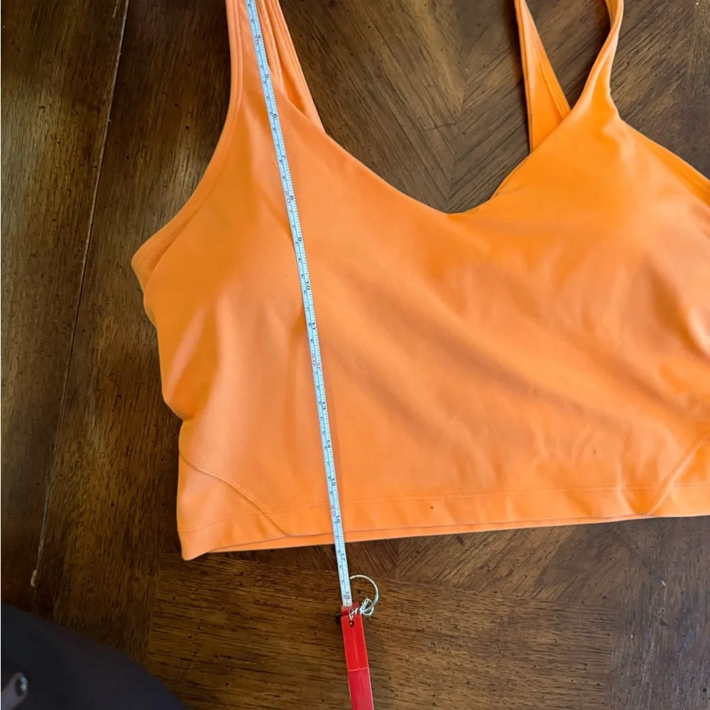 Lululemon Athletica Bright Orange Top - Picture 7 of 7